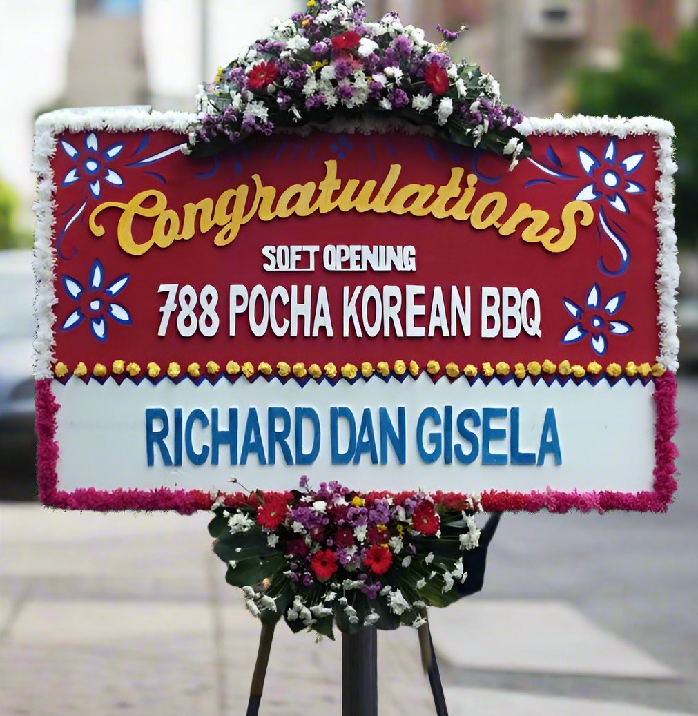 Bunga Papan Congratulations Grand Opening