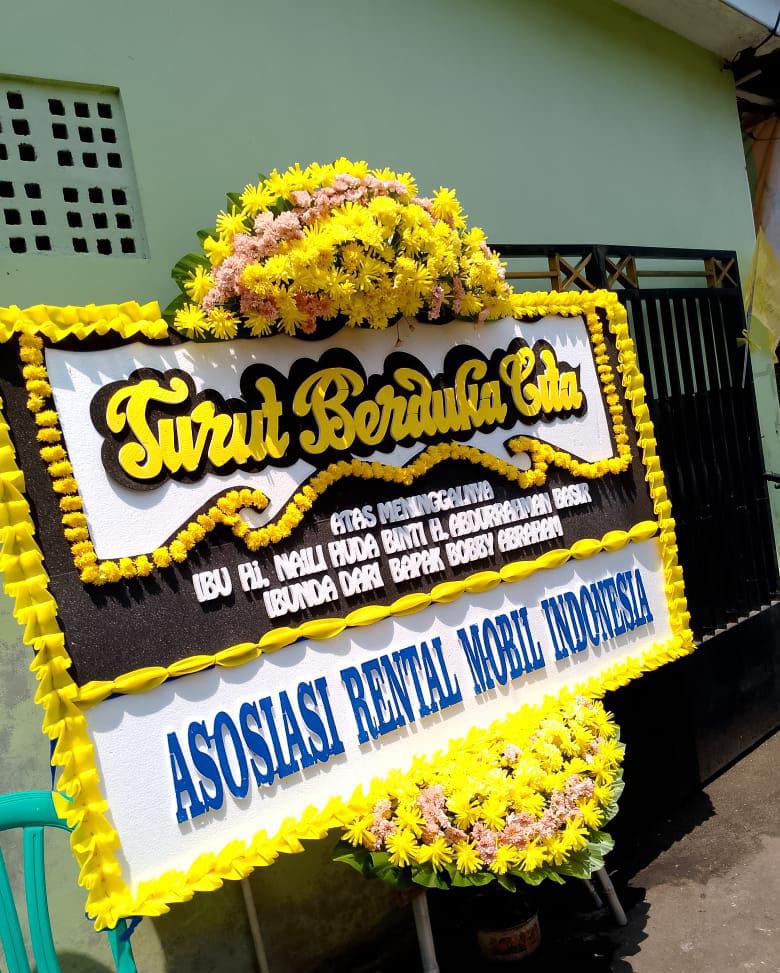 Karangan Bunga Papan Duka Cita di Majalengka