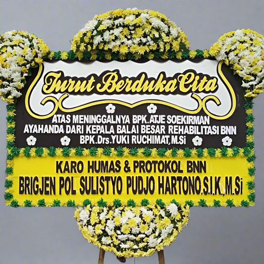 Bunga Papan Duka Cita Blessed Repose