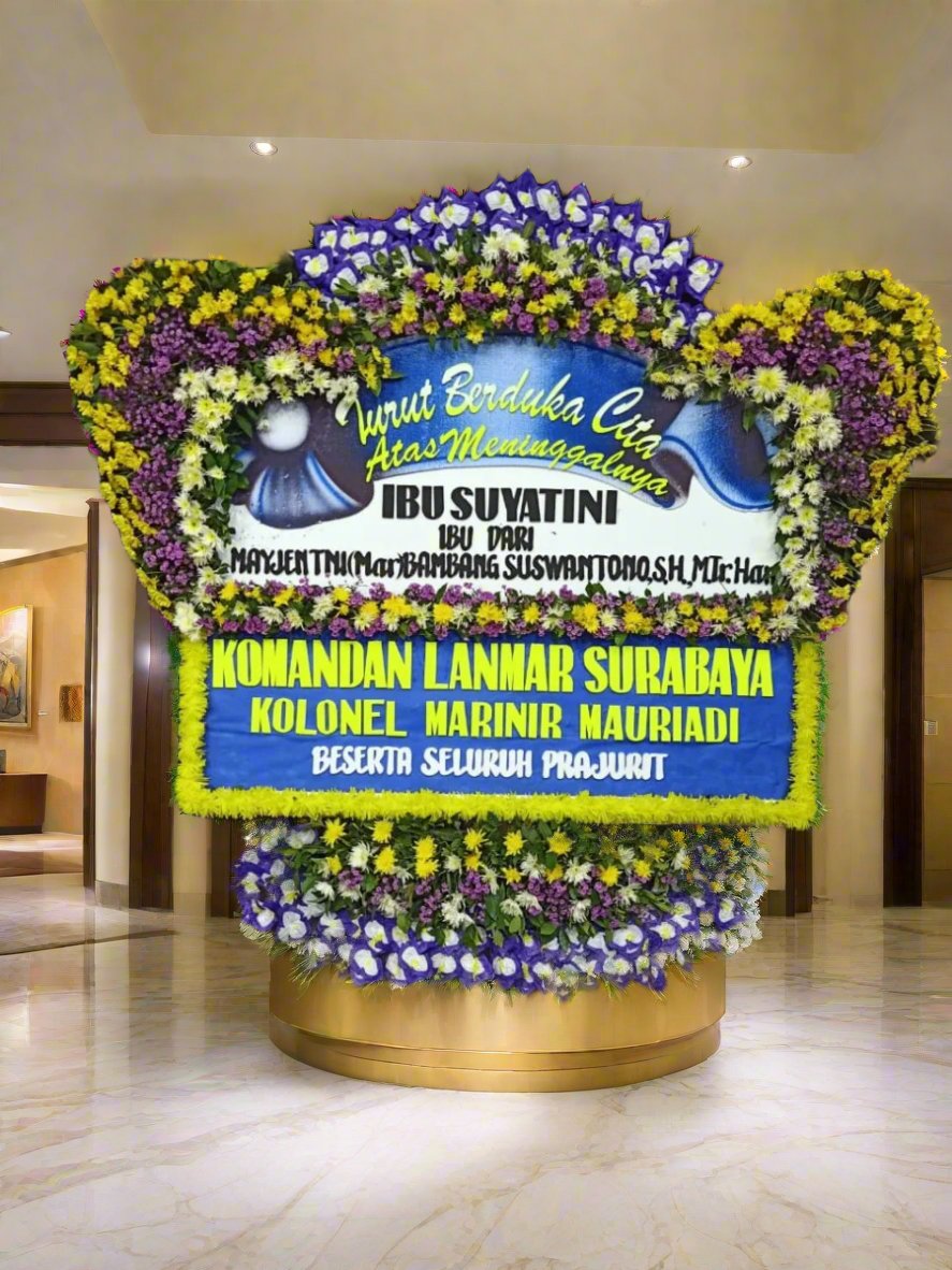 Bunga Papan Duka Cita Eternal Rest